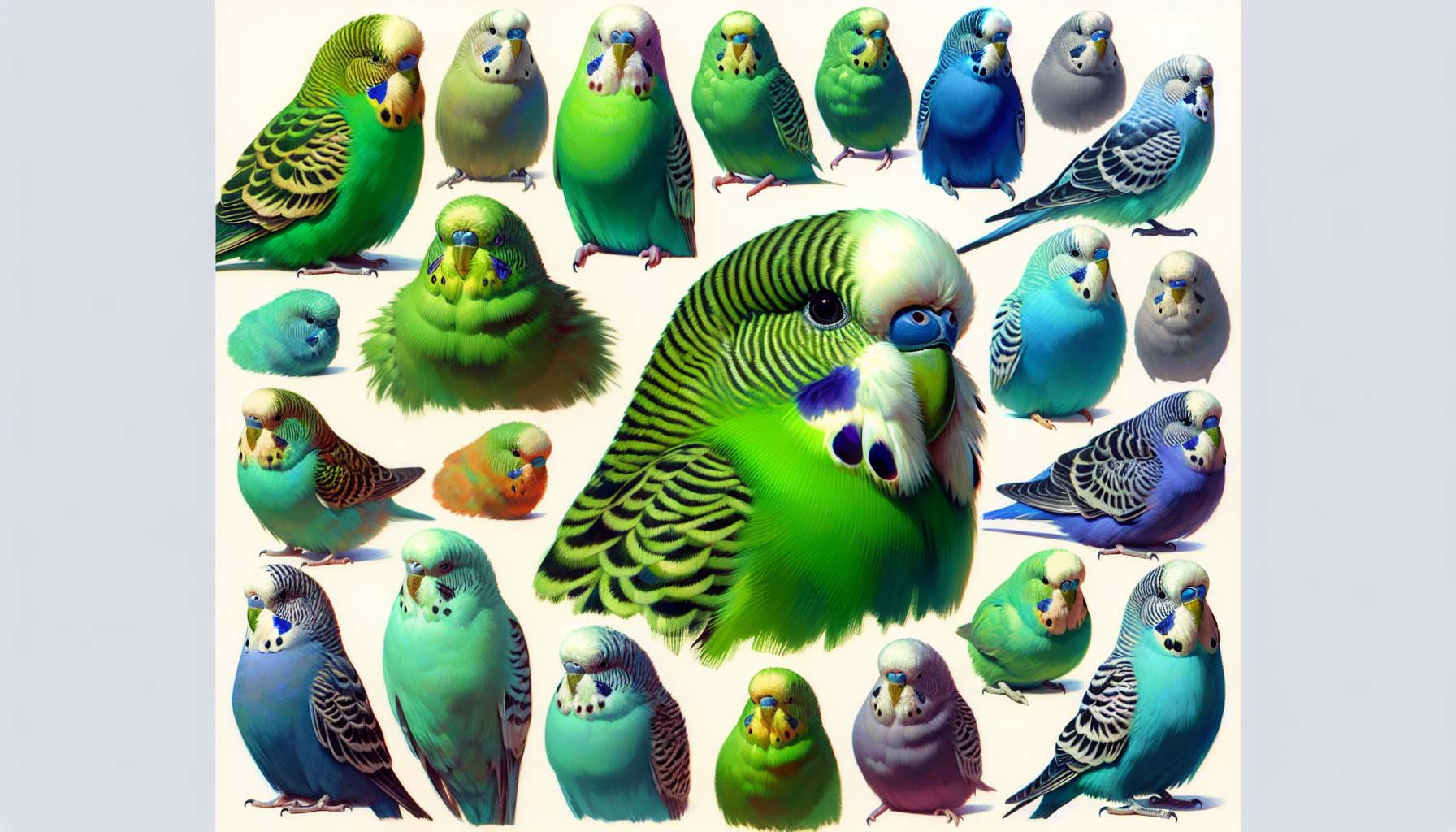 The Science Behind Parakeet Color Mutations