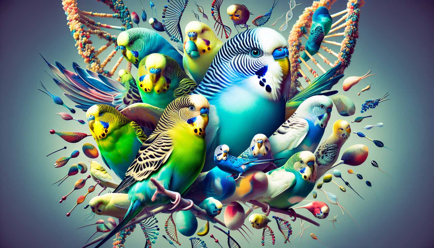 Understanding the Genetics Behind Parakeet Color Mutations